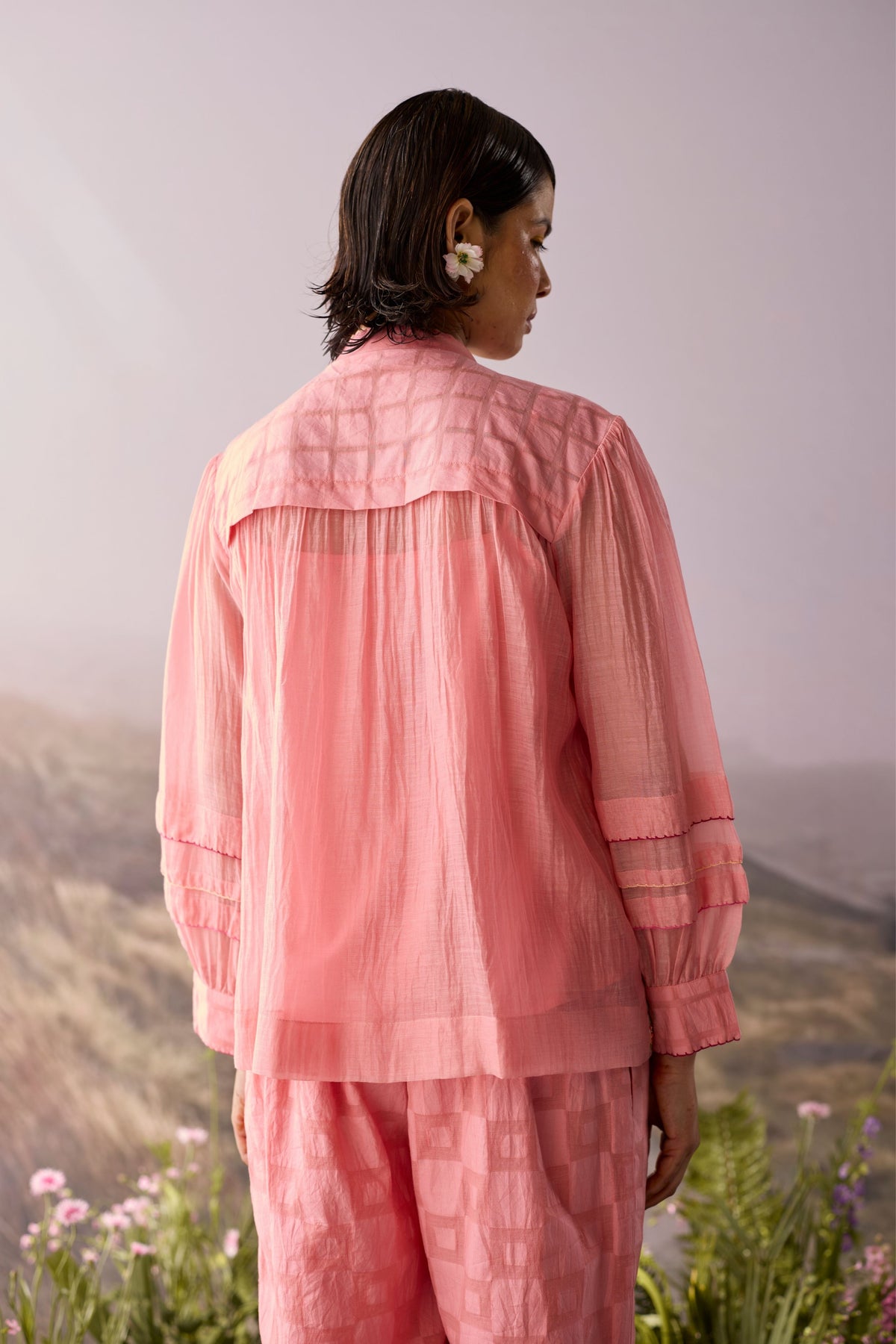 Rose Checkered Shirt