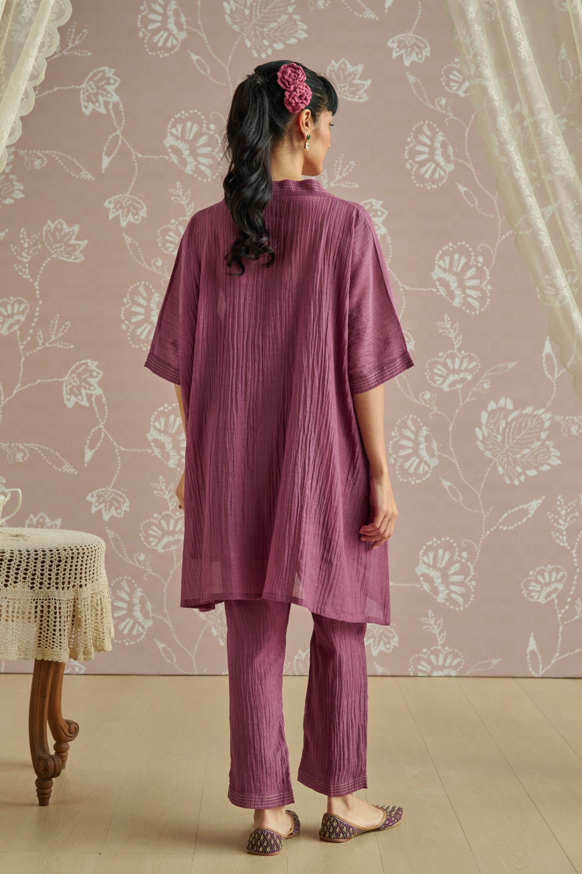Mauve Aya Co-ord Set