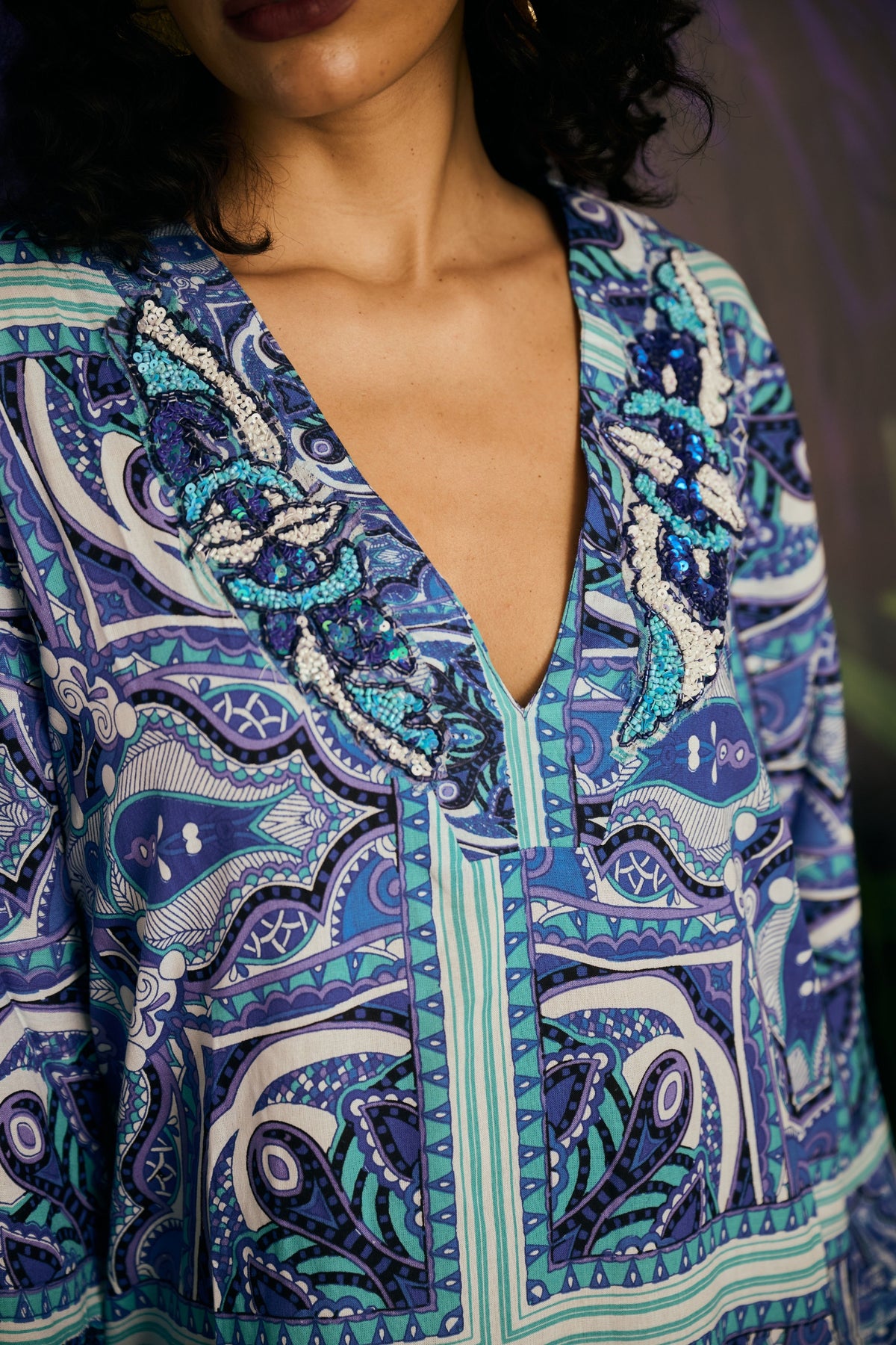 Blue Horizon Long Maxi