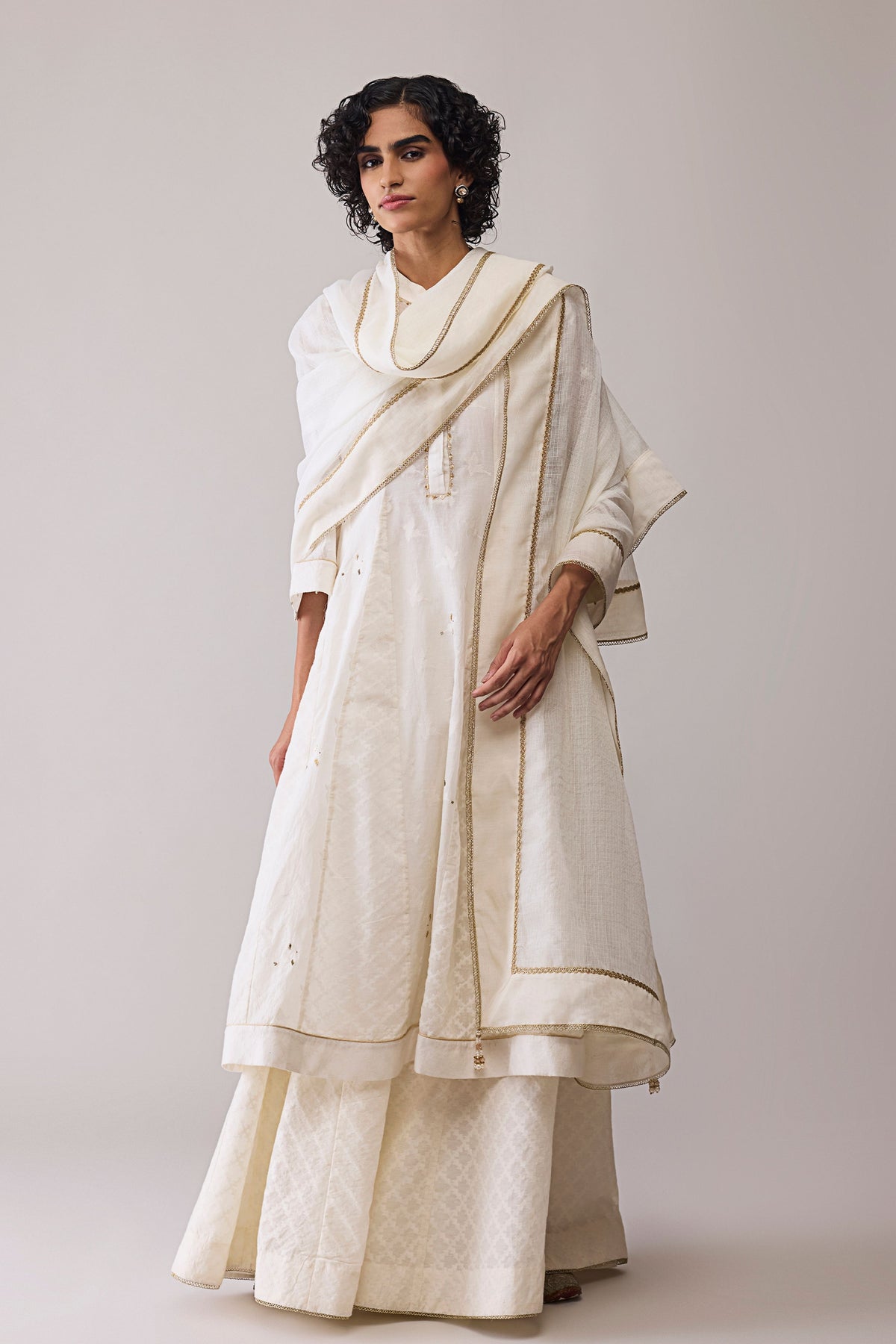 Ayesha Ivory Dupatta
