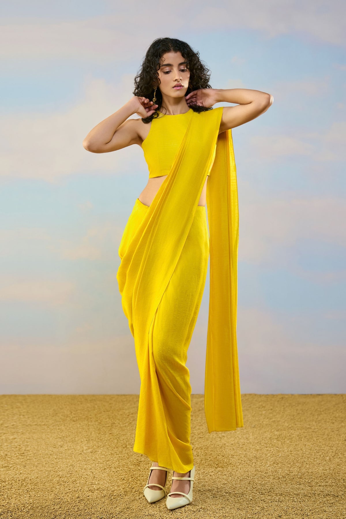 Yellow Blouse