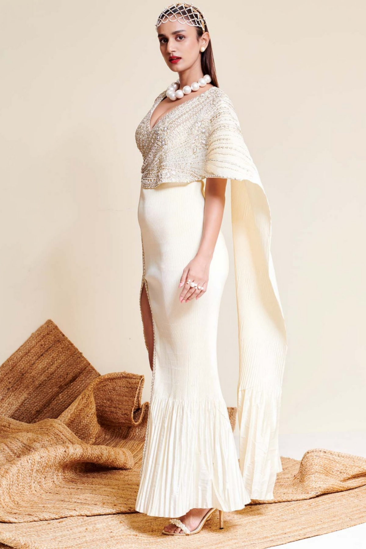Taffta Silk Gown