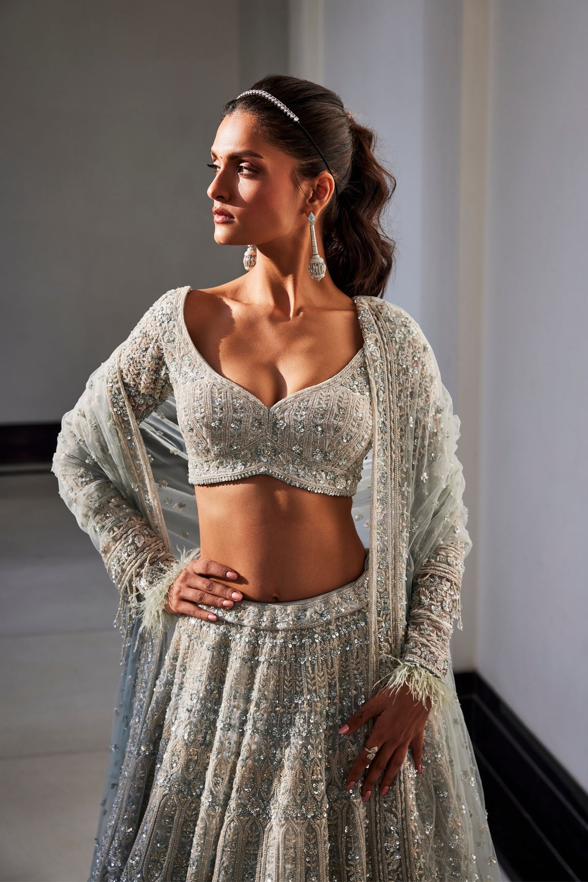Enigma Lehenga Set