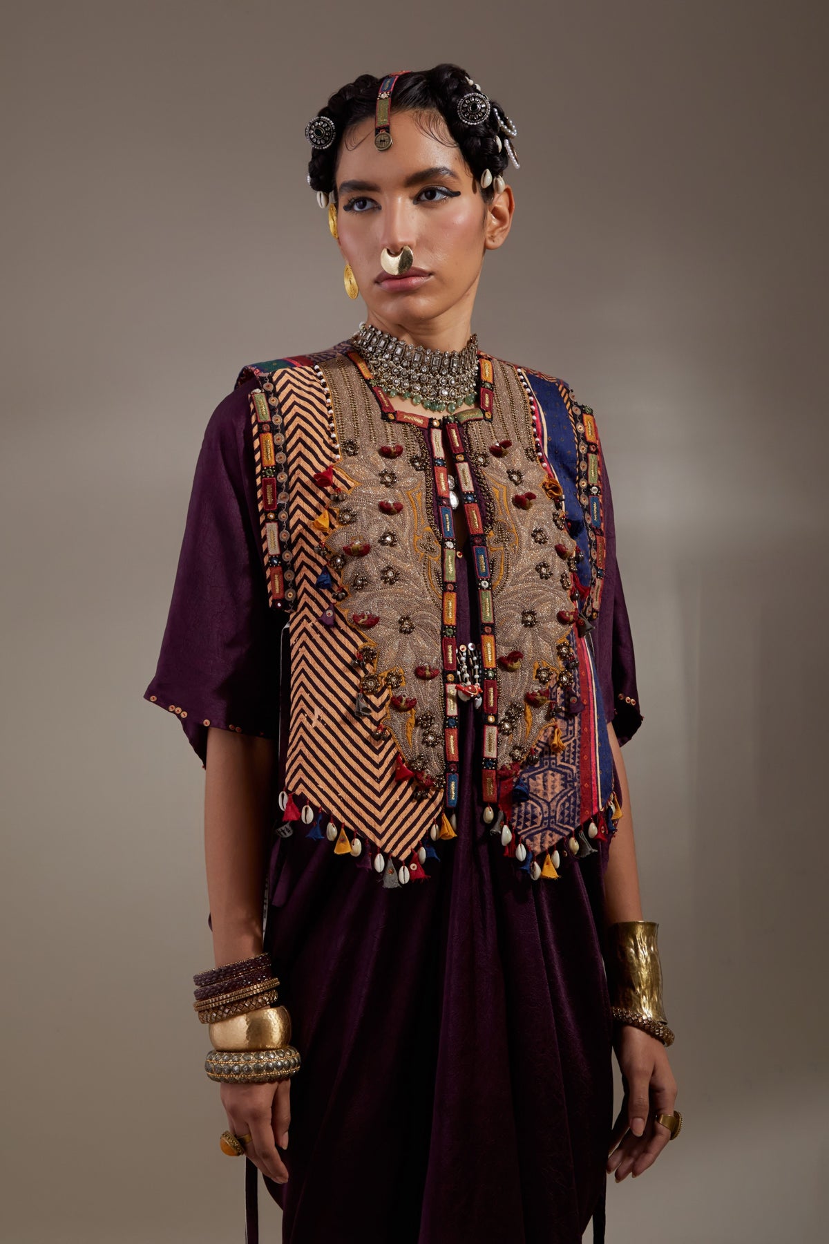 Jamuni Zuri Gilet Set