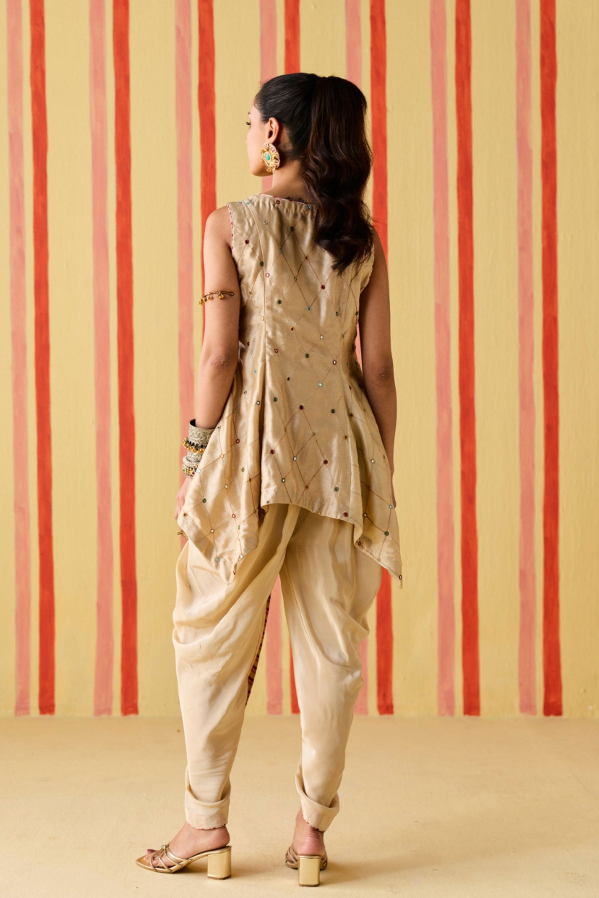 Sarika Tussar Kurta Set