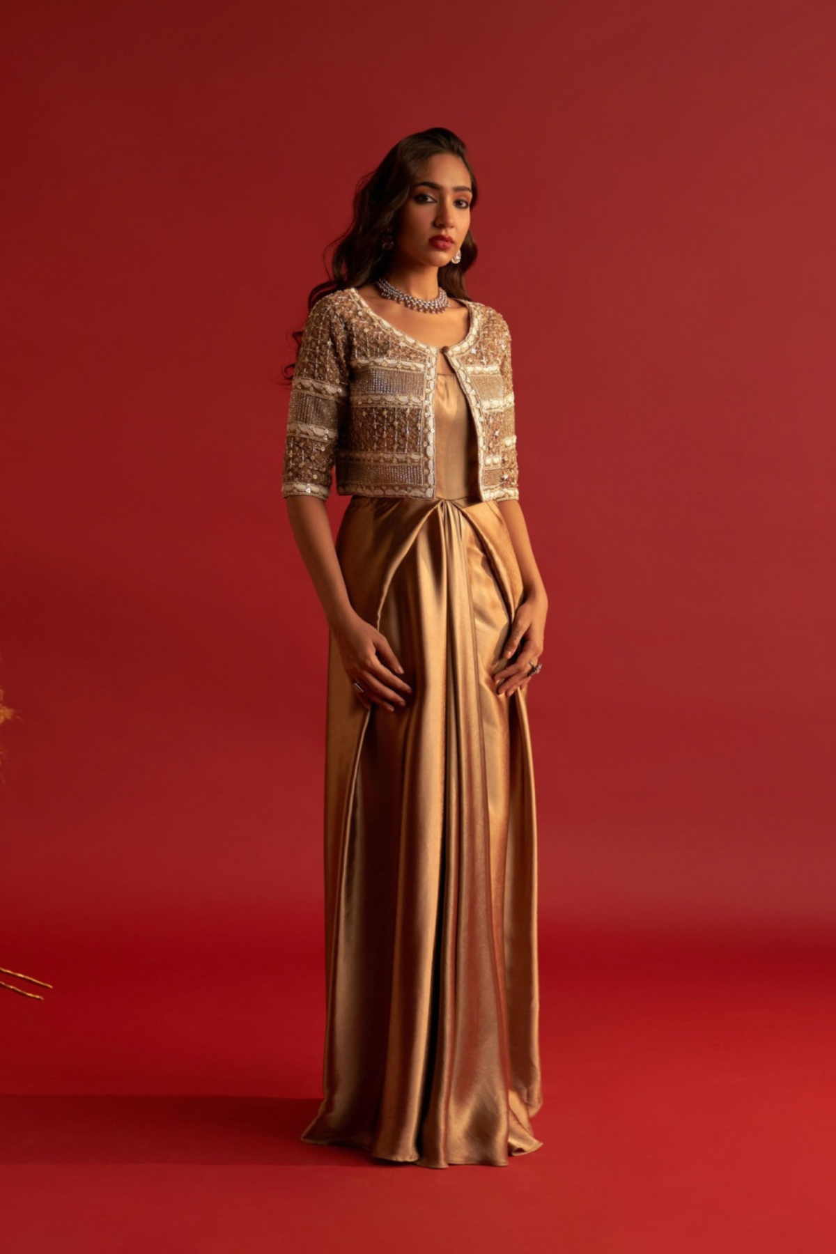 Copper Gold Gown
