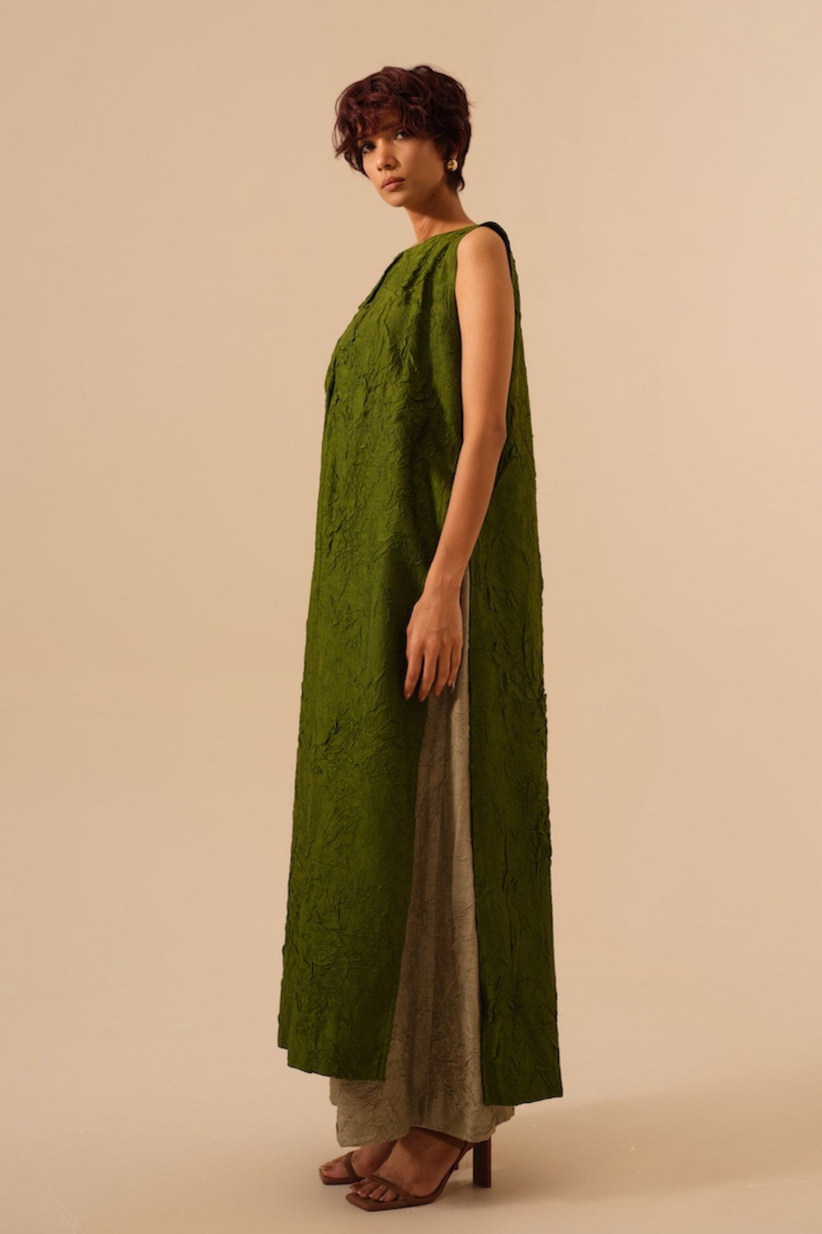 Jade Green Flip Tunic