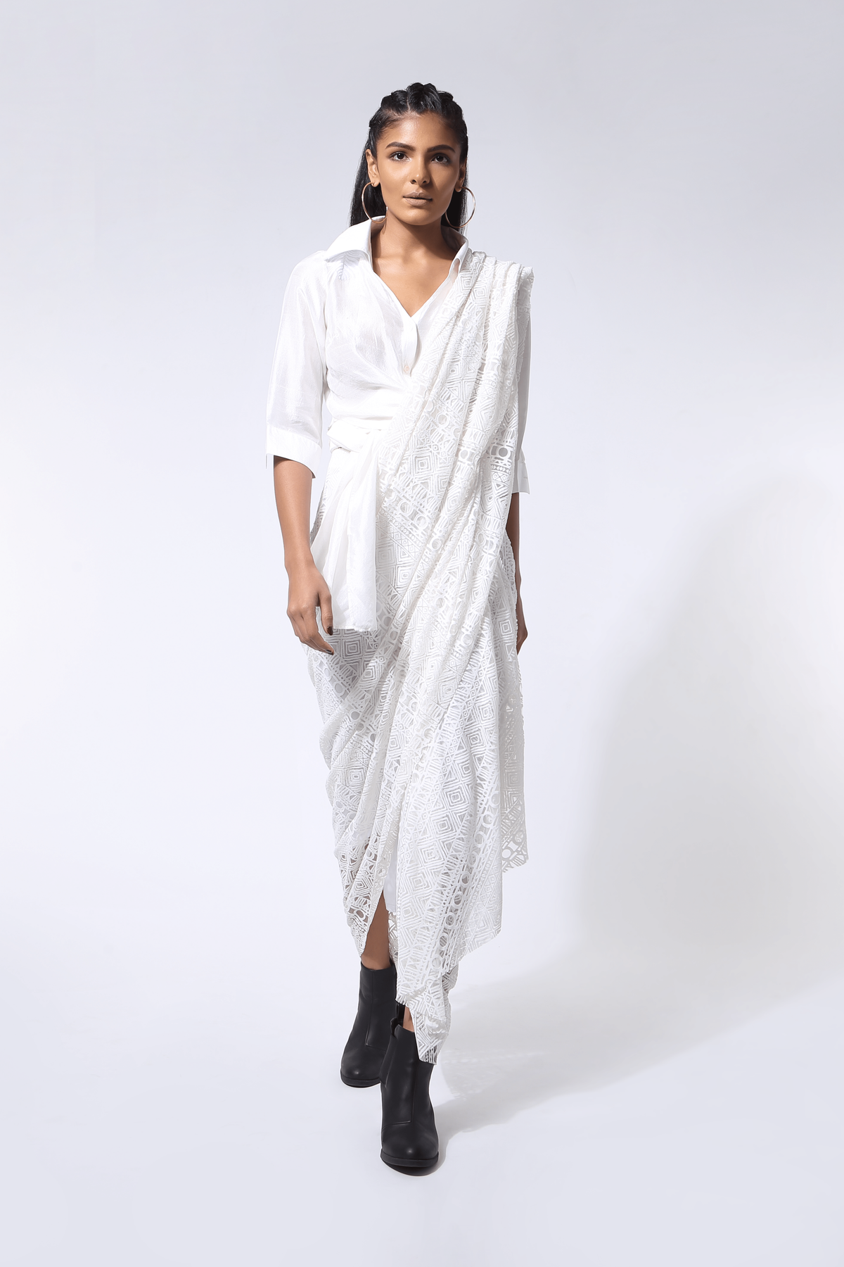 Godet Pre Draped Saree