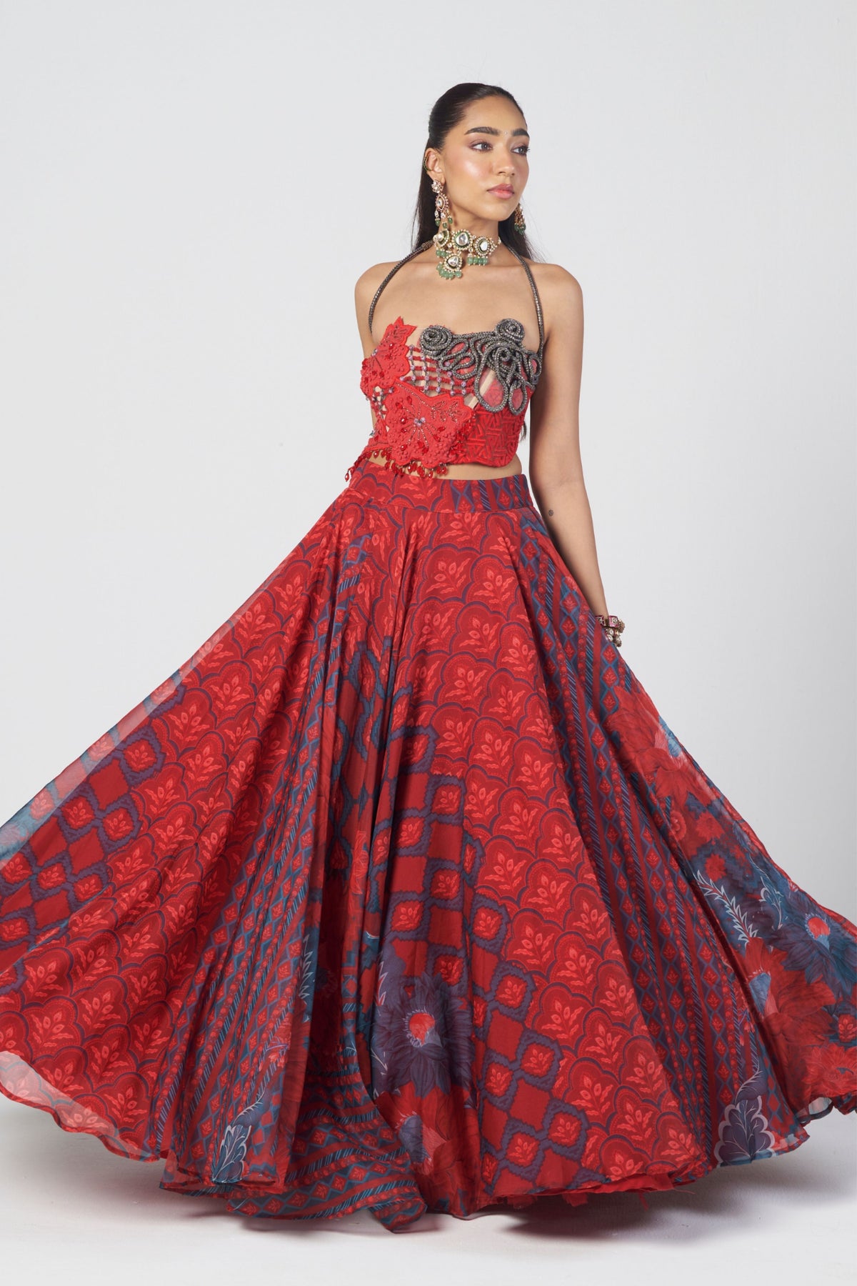 Basque Lehenga Set