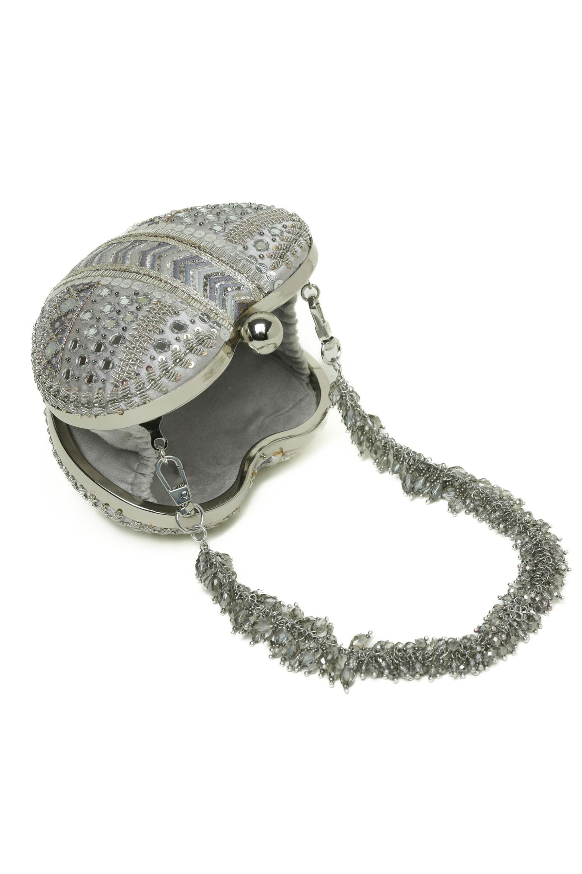 Manzar Heart Clutch