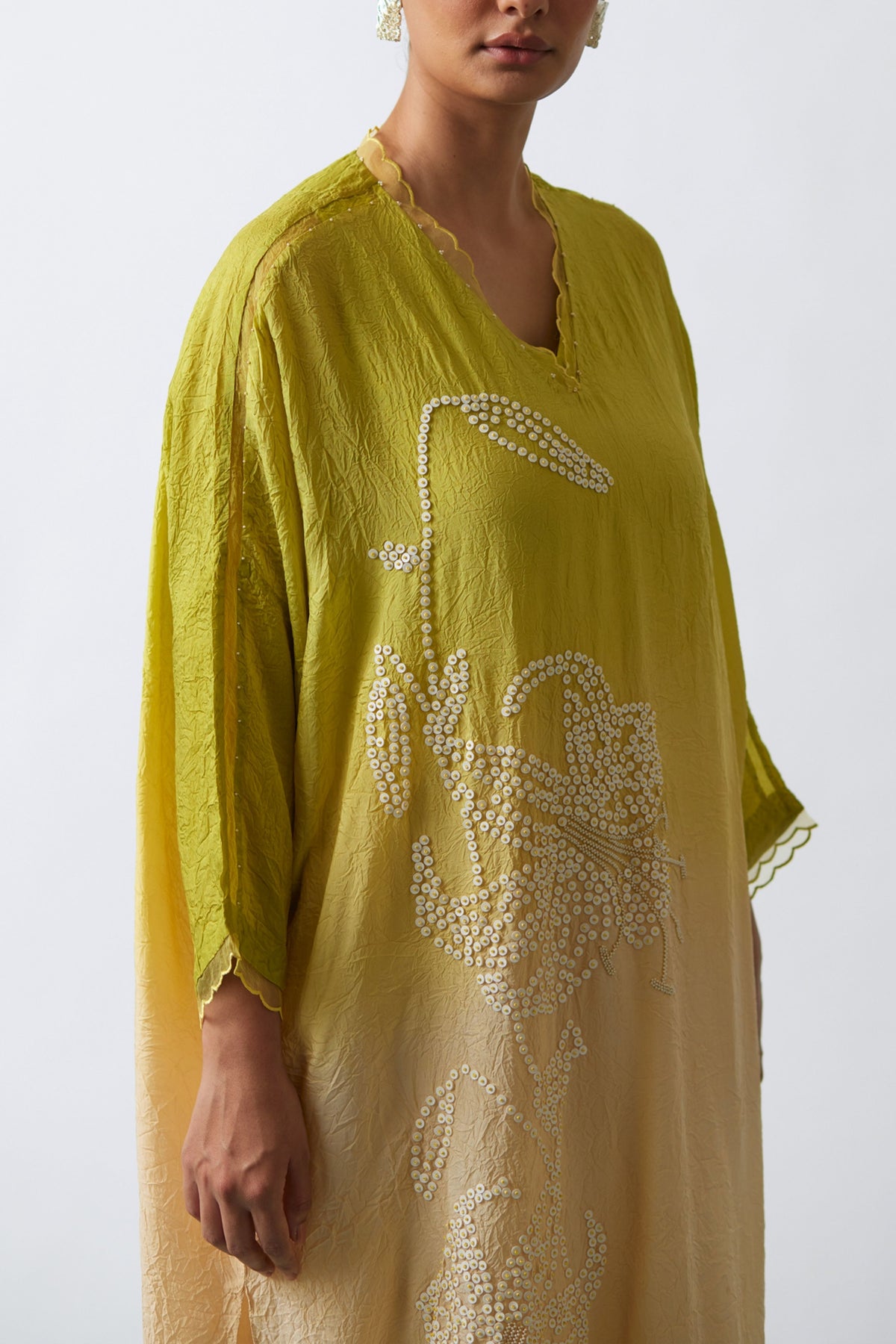 Citrene Silk Kurta Set