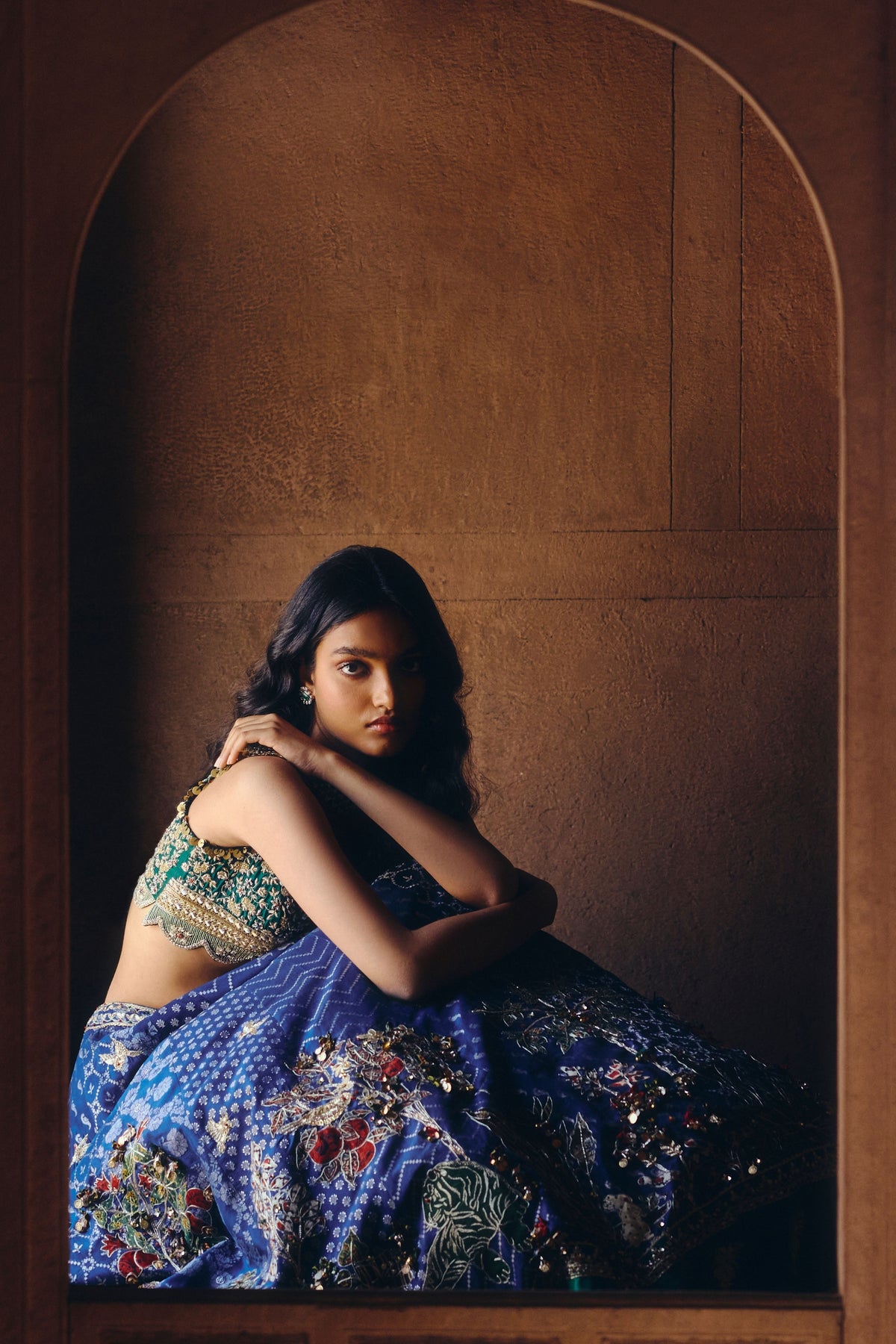 Azure Of Eden Lehenga Set