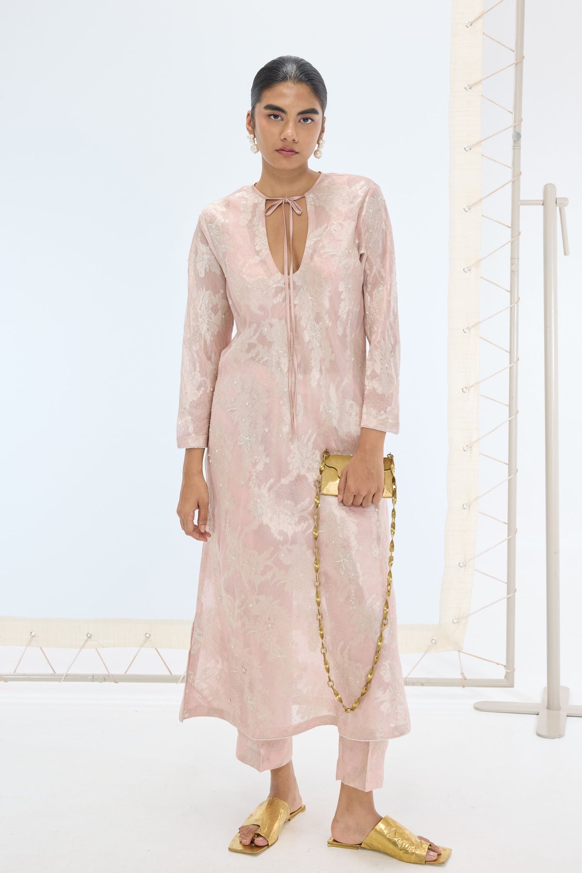 Diana Kurta With Pants