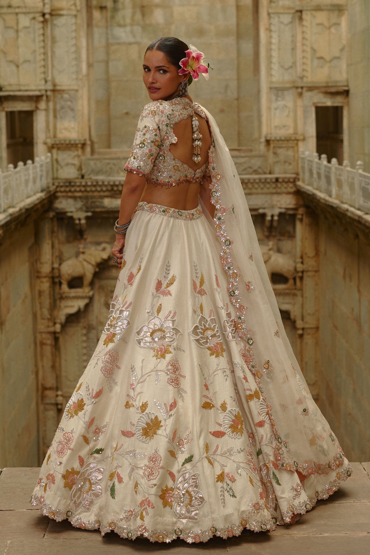 Gota Work Lehenga Set