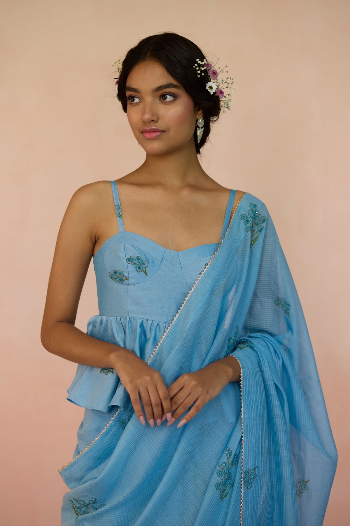 Neela Silk Saree