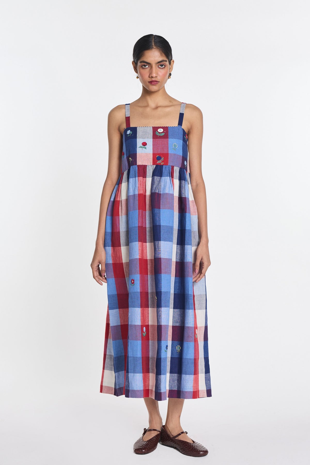 Asphodel Multicheck Dress