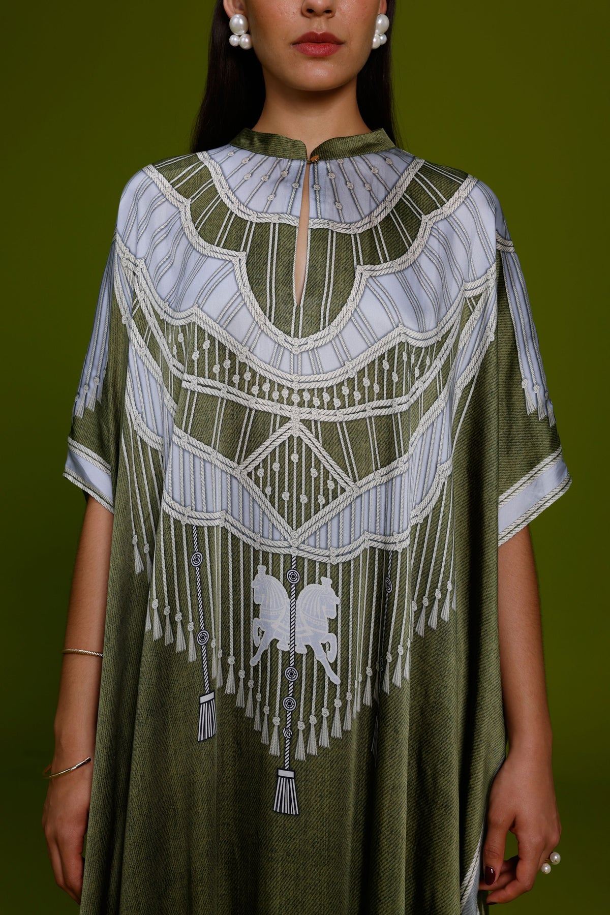 Raffia Kaftan Set