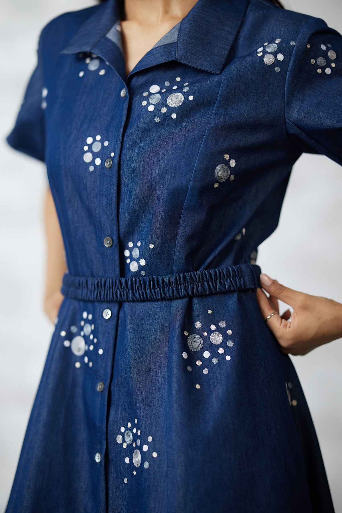Bubble Sleeve Dress