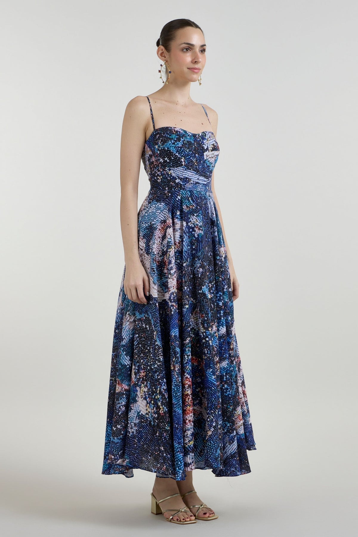Mosaic Strappy Dress
