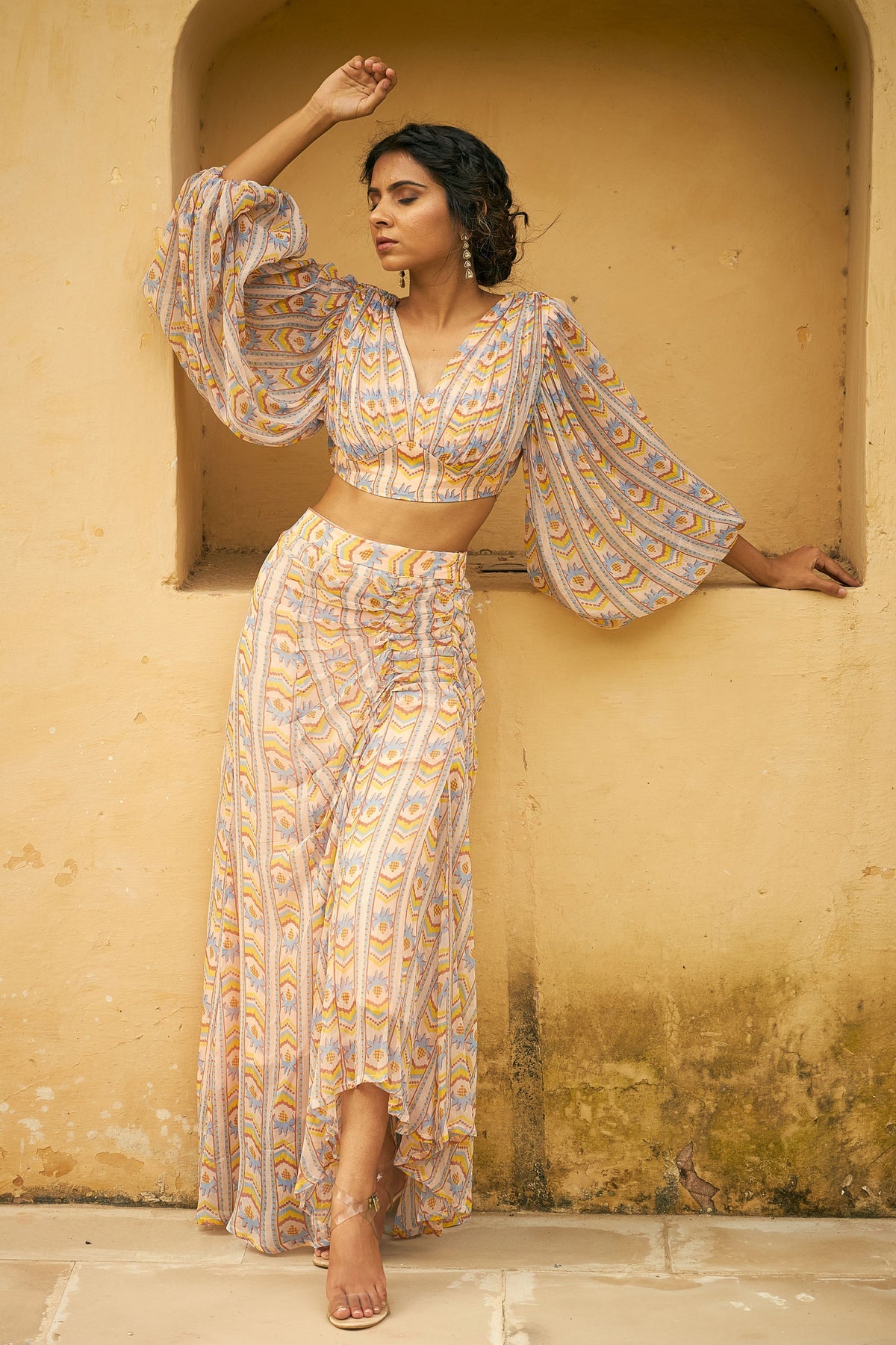 Tarang Blouse Skirt Set of 2