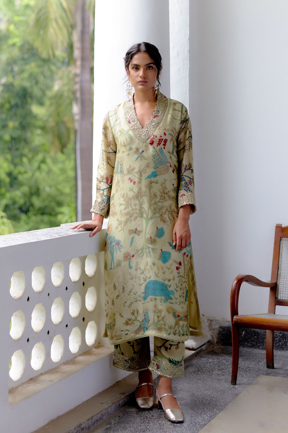 Ivory Gen-z Kurta Set