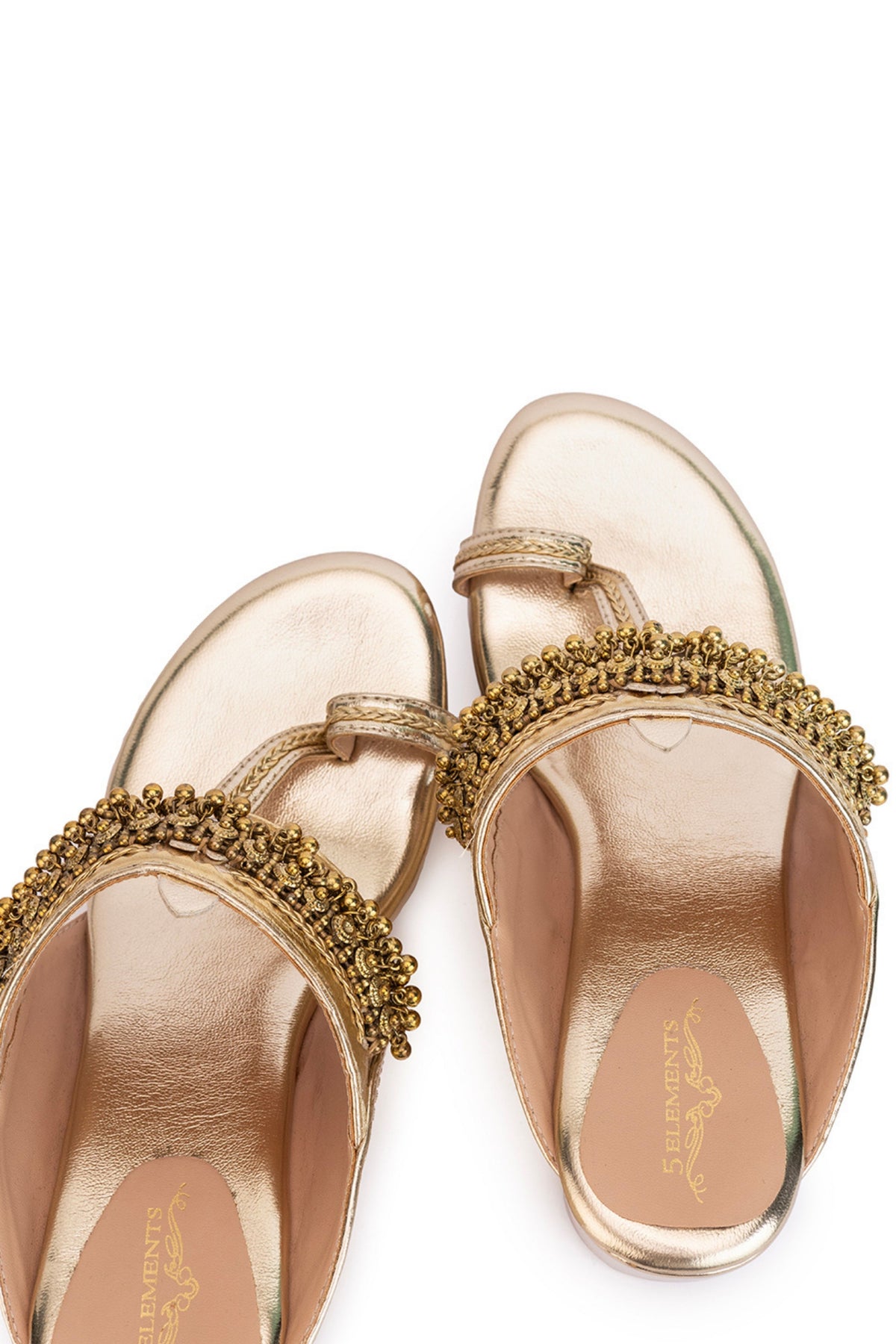 Anika Gold Wedges