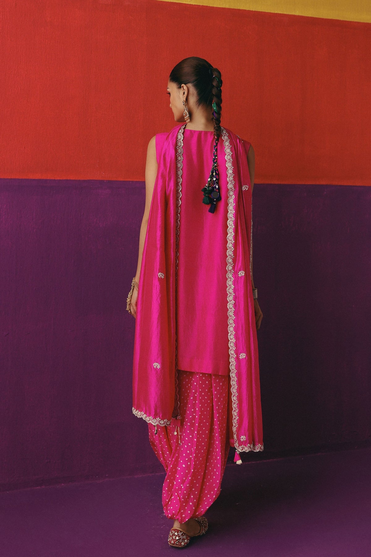 Rani Gulab Tunic Set
