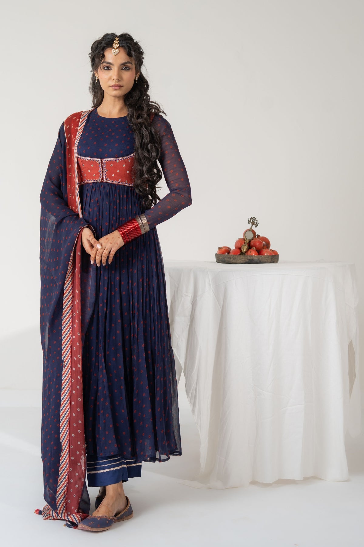 Gulnaar  Anarkali Set