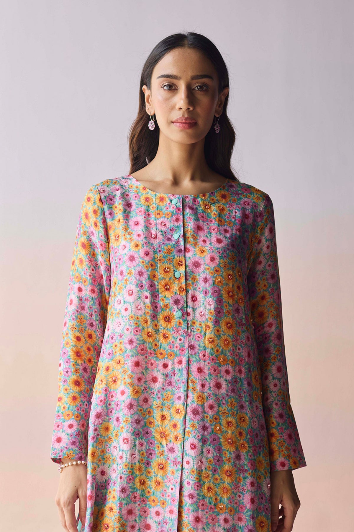 Wildflower Dawn Blue Kurta and Pants