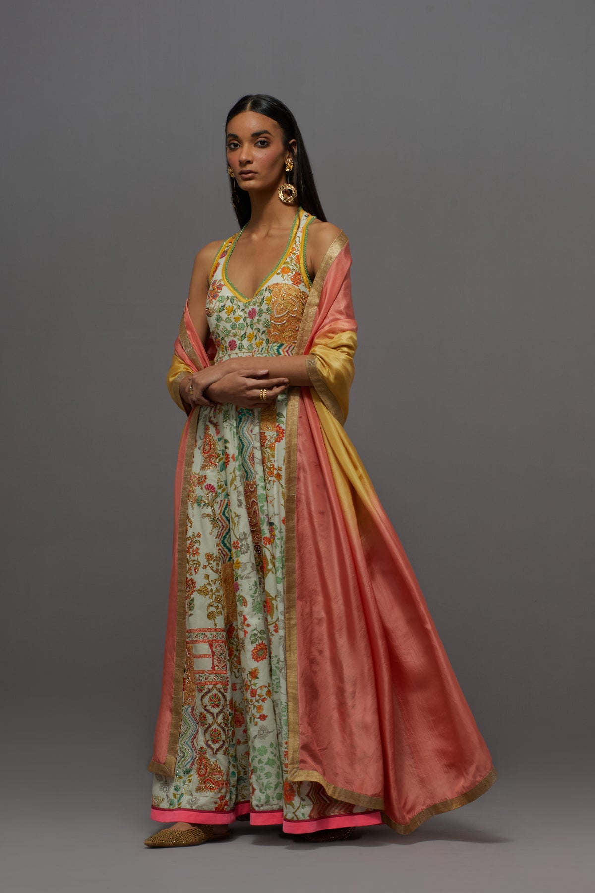 Cotton Silk Kalidar Set