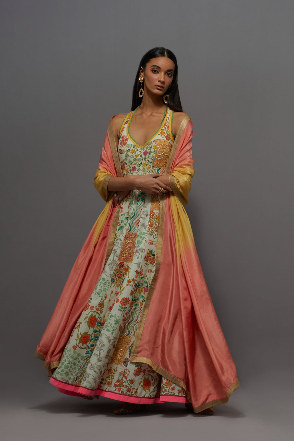Cotton Silk Kalidar Set
