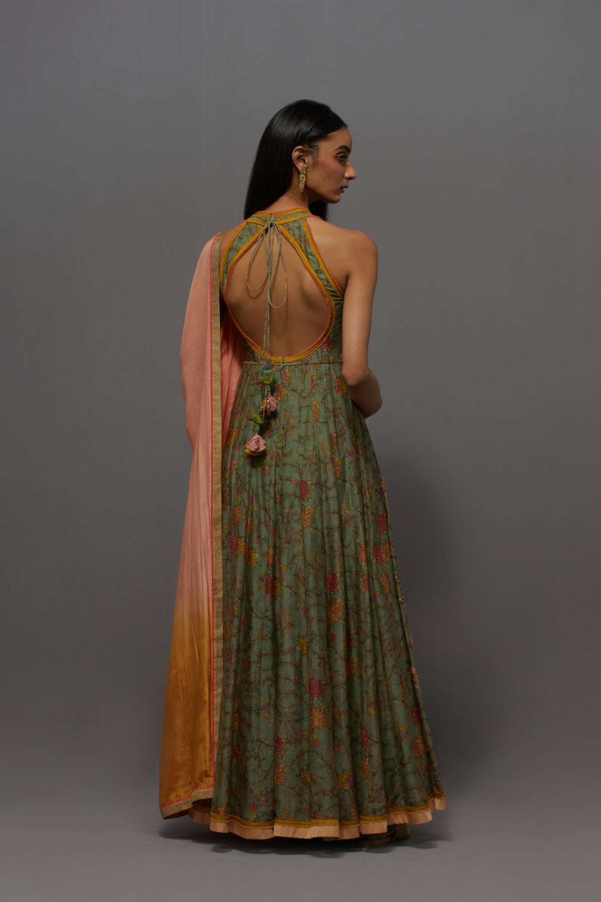 Green Kalidaar Set