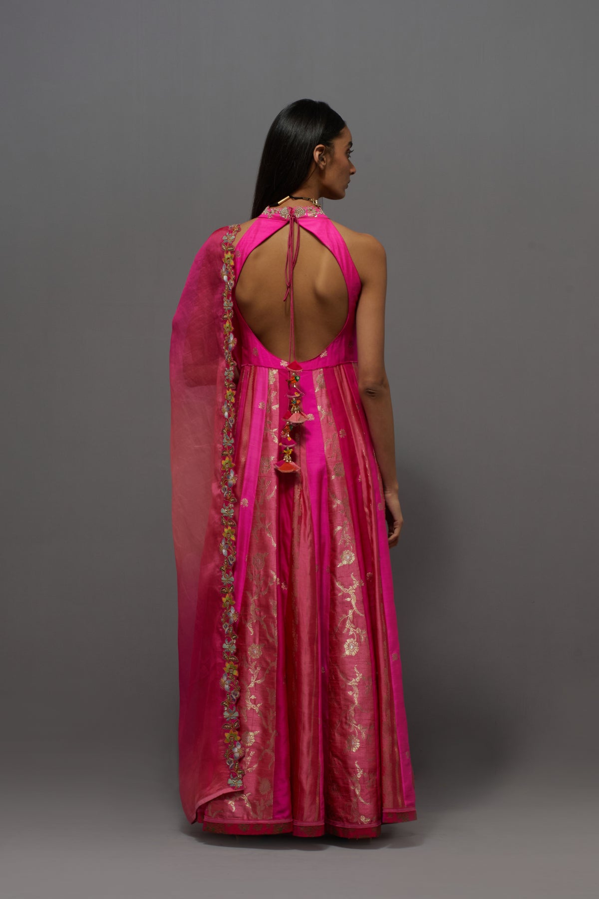 Pink Kalidaar Set