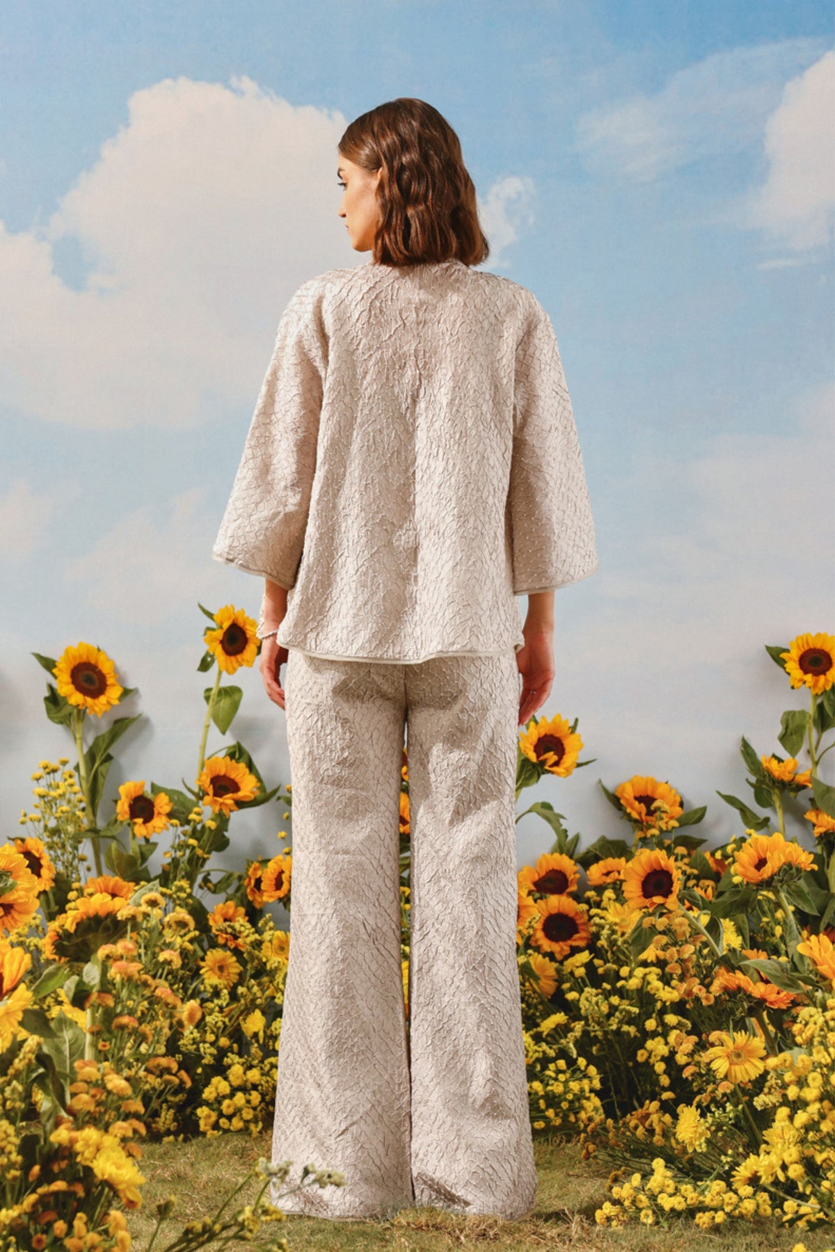 Crushed Bandhani Pants