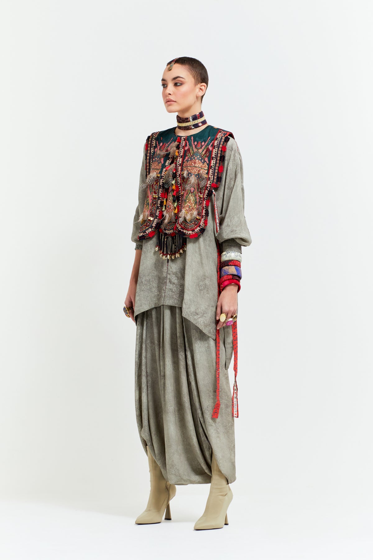 Zuri Gilet Set