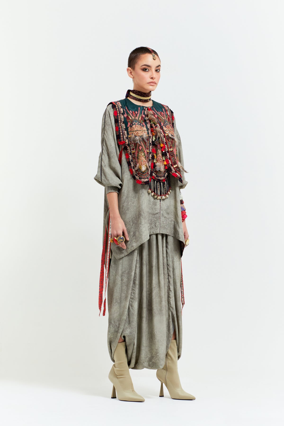 Zuri Gilet Set