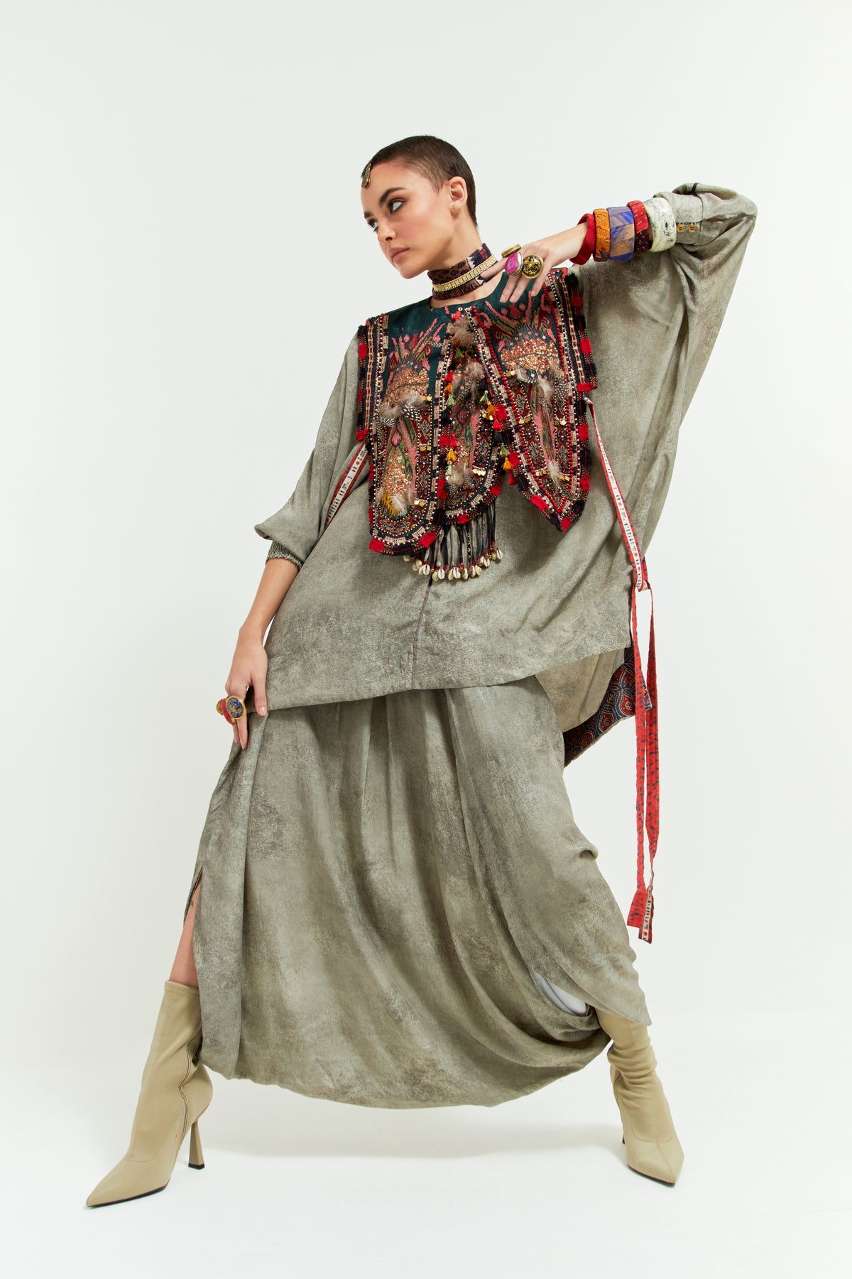 Zuri Gilet Set