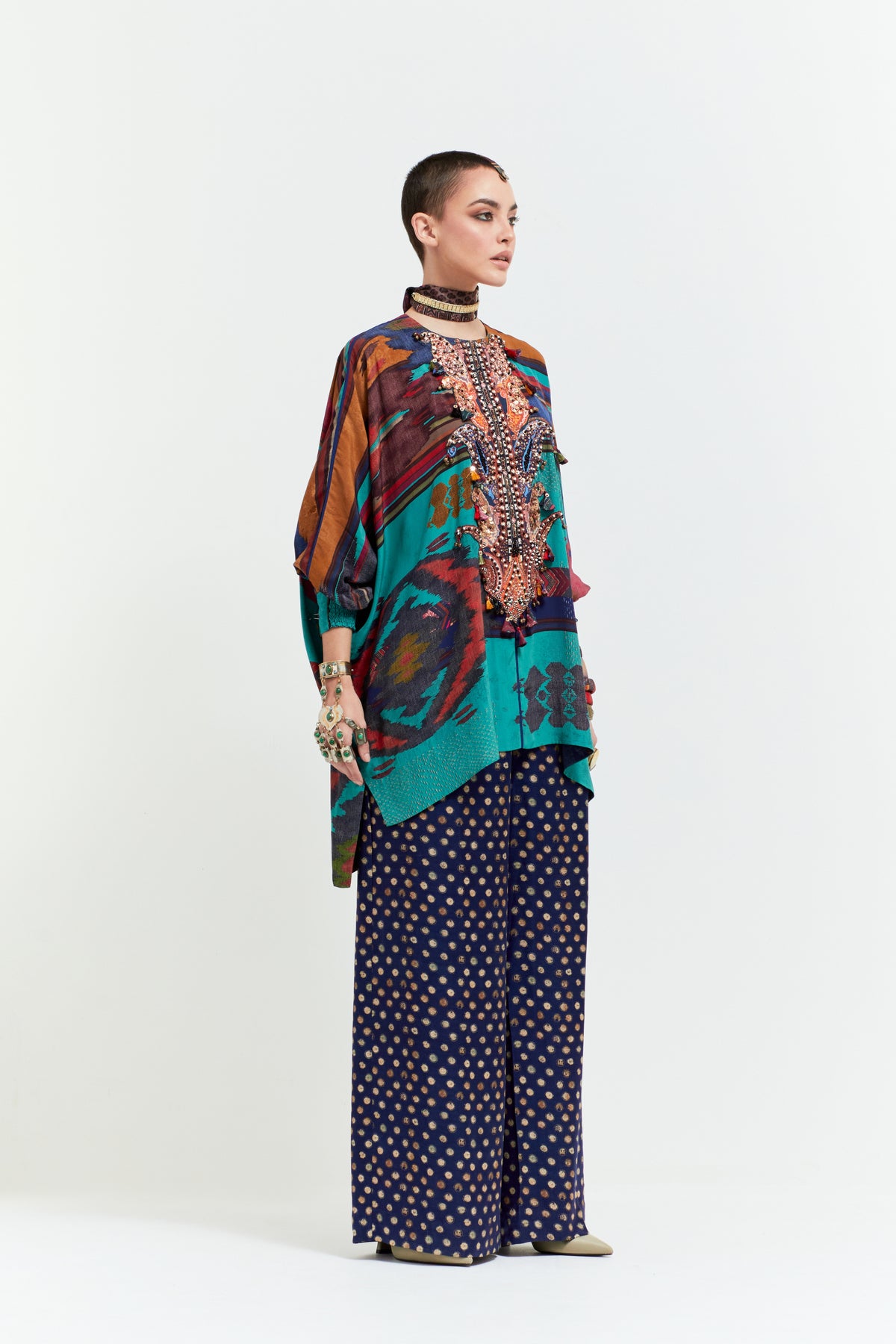Kuru Trapeze Kurti Set