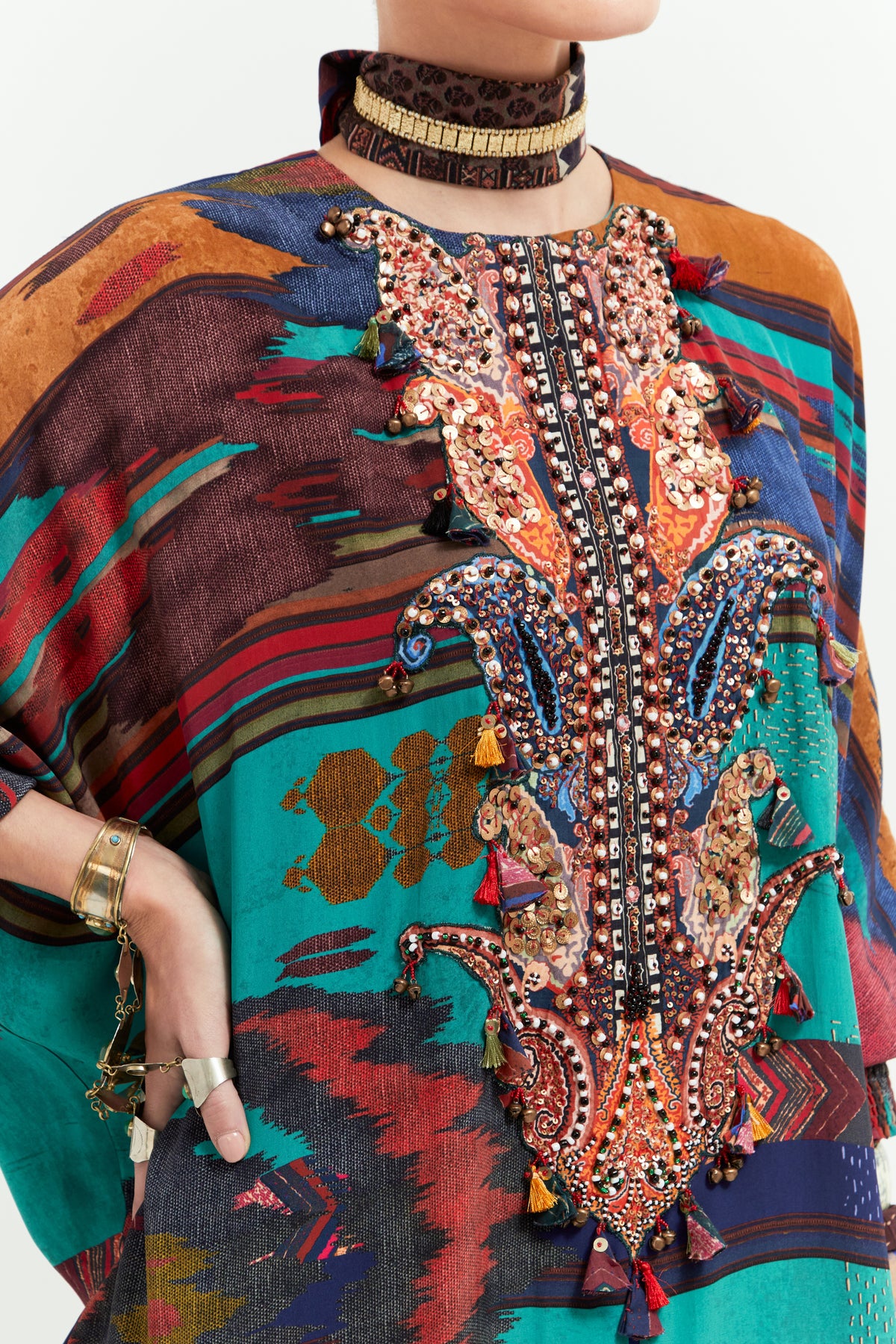 Kuru Trapeze Kurti Set