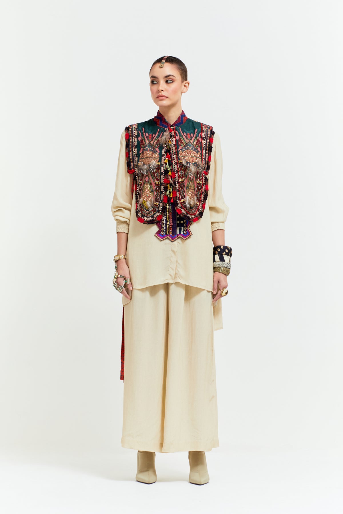 Zuri Gilet Set