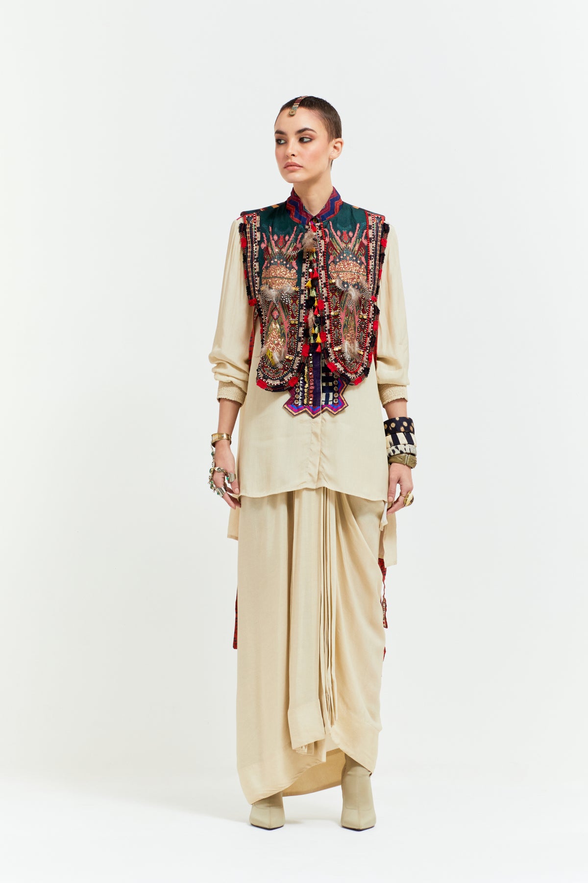 Zuri Gilet Set