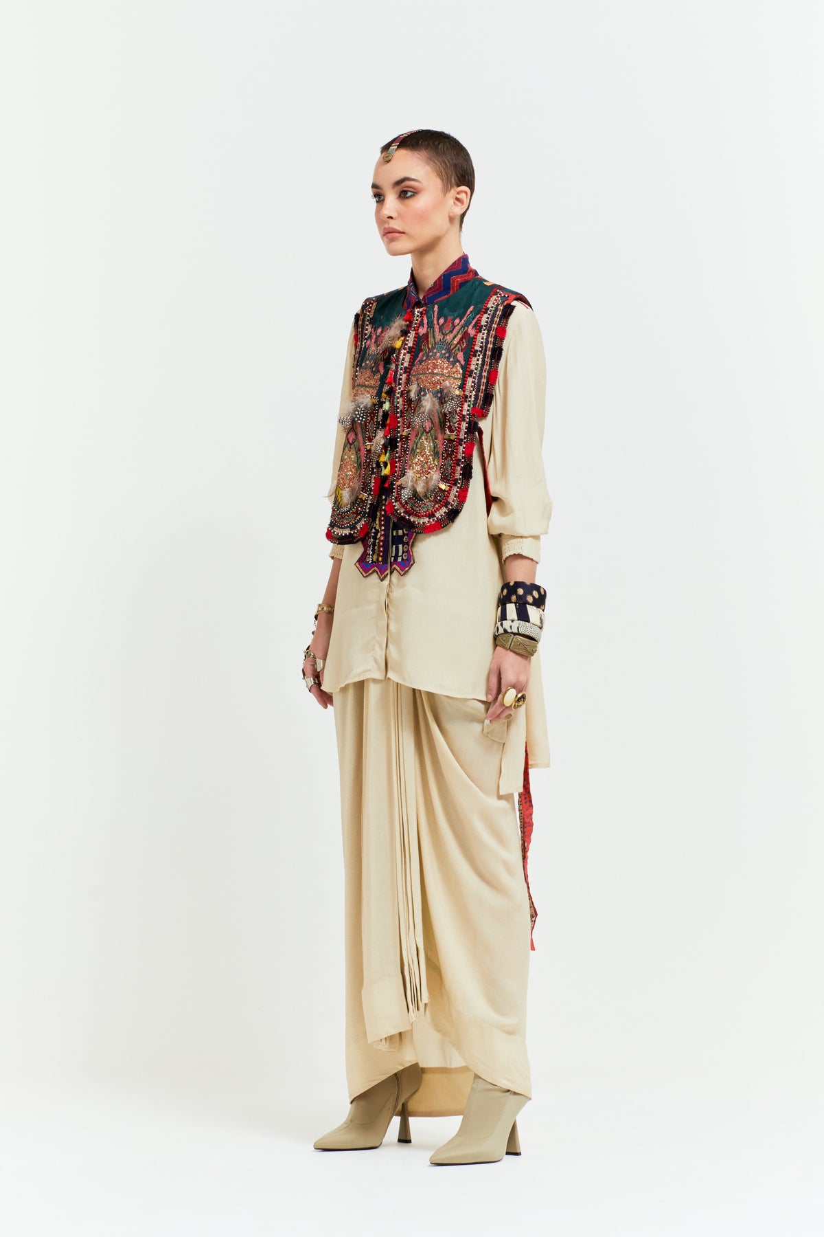 Zuri Gilet Set