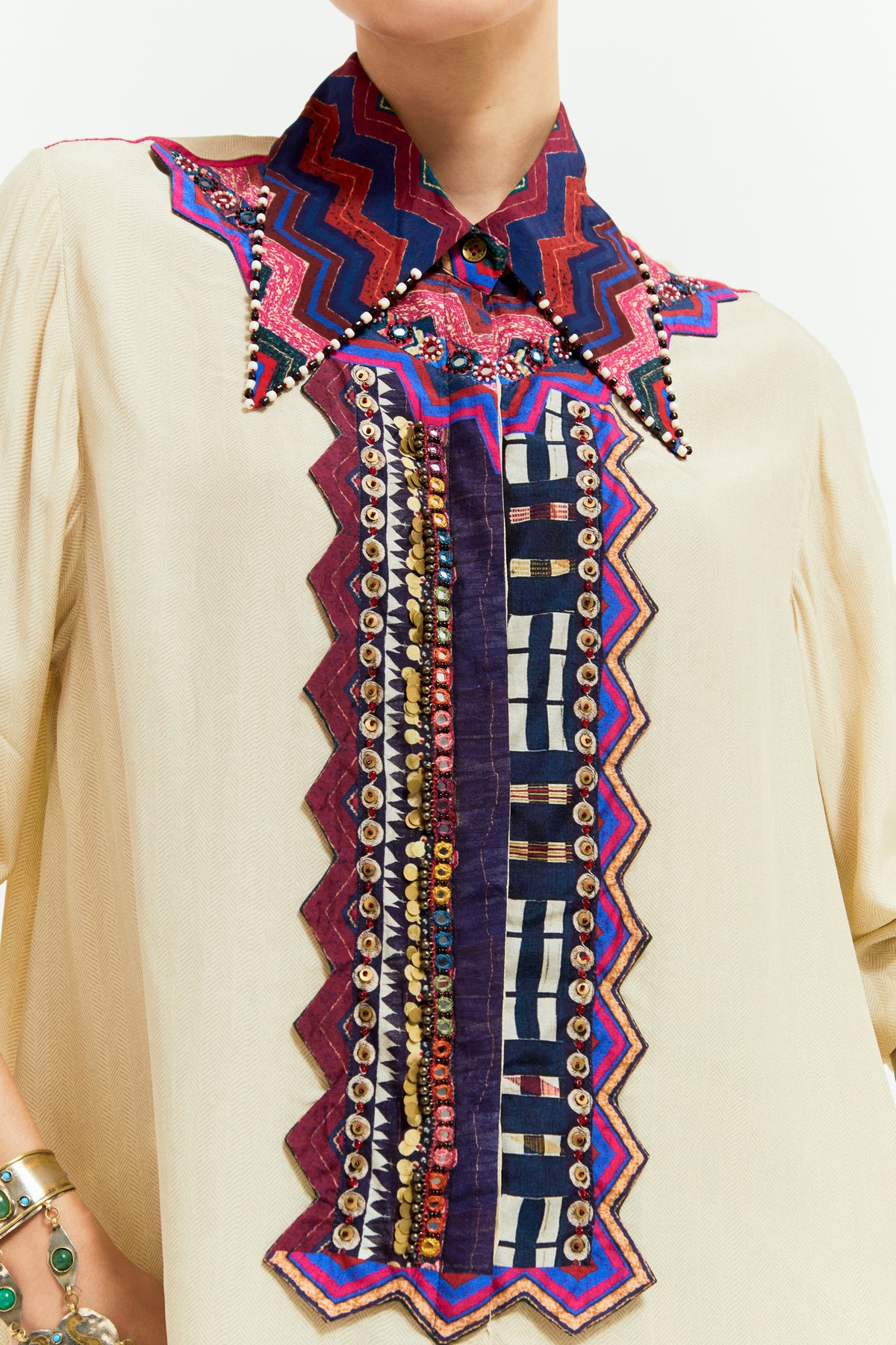 Atri Straight Shirt Set