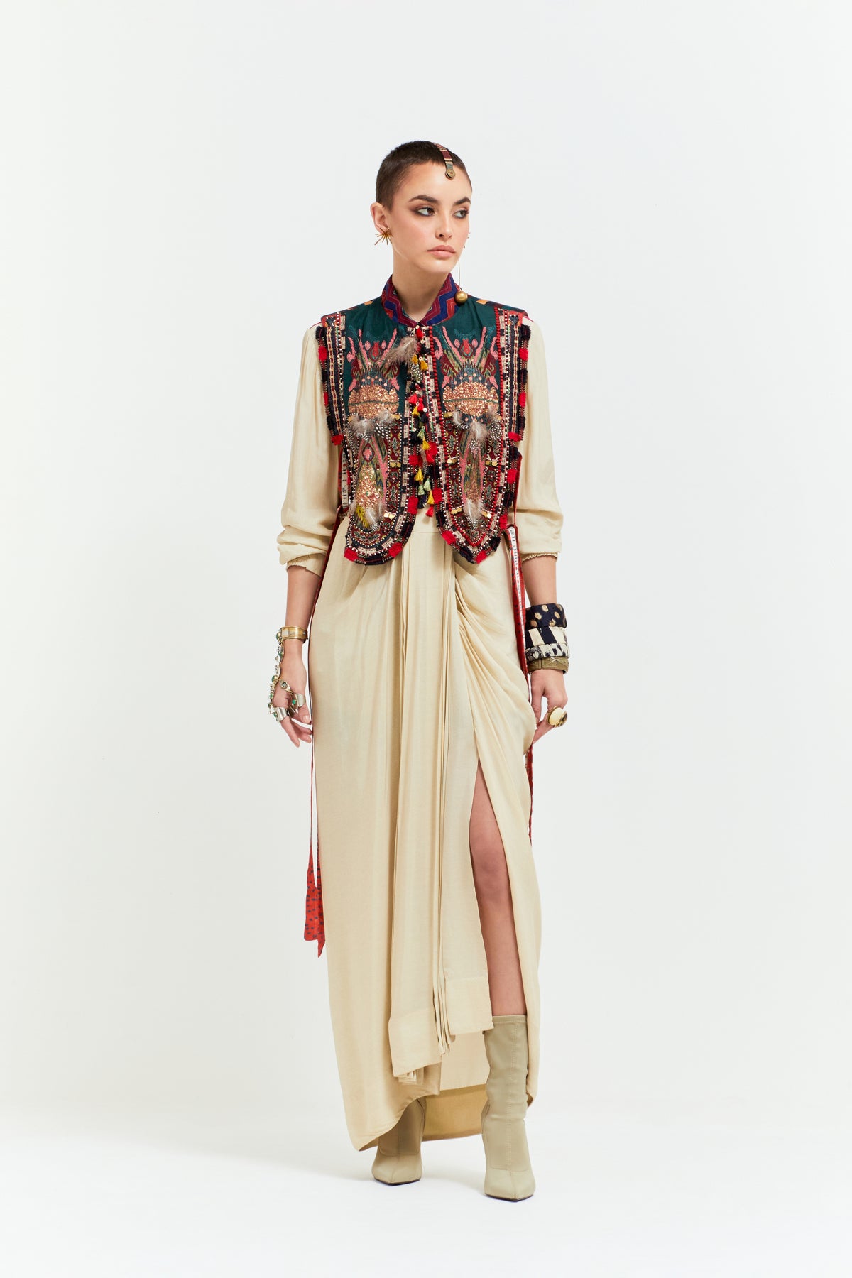 Zuri Gilet Set