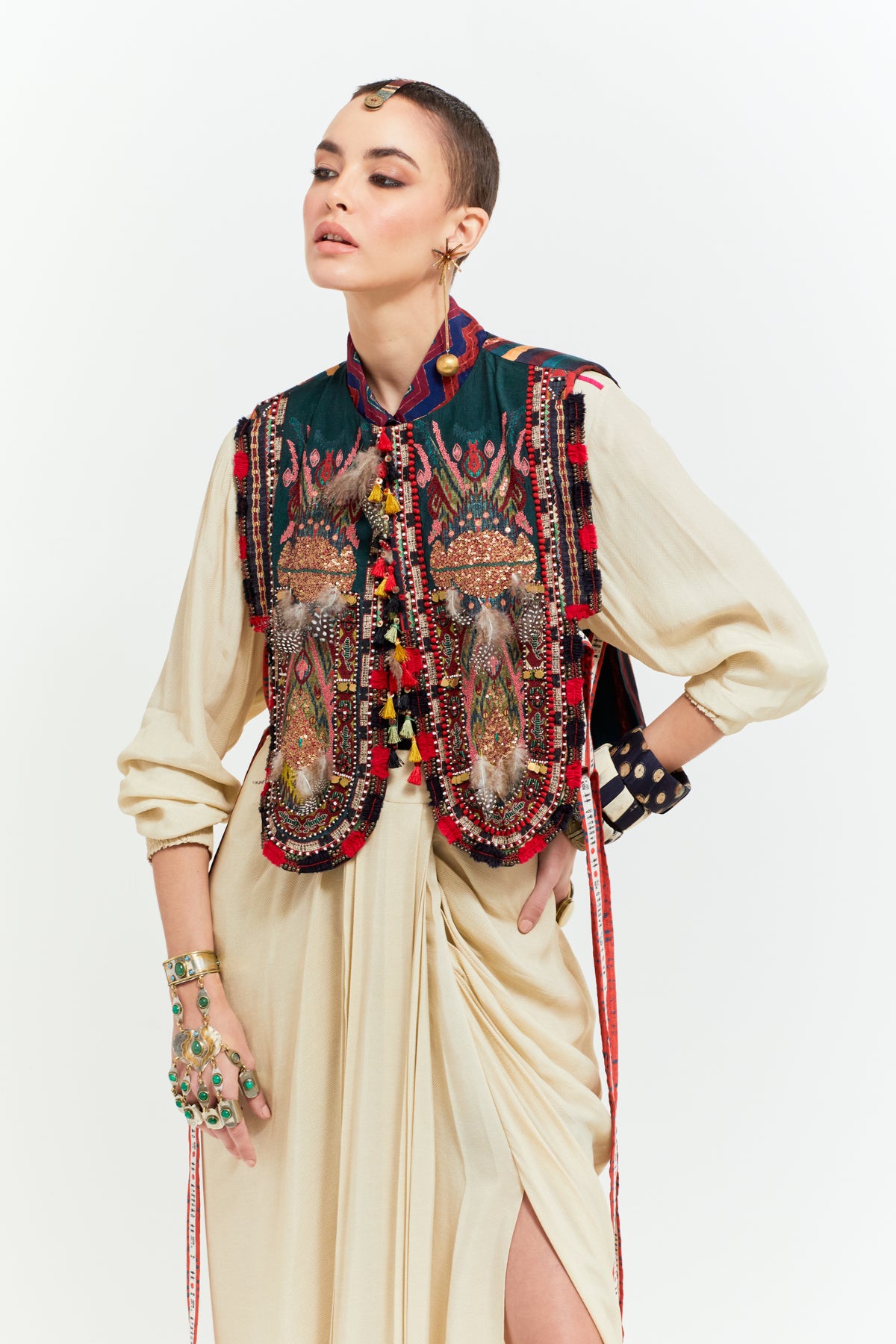 Zuri Gilet Set