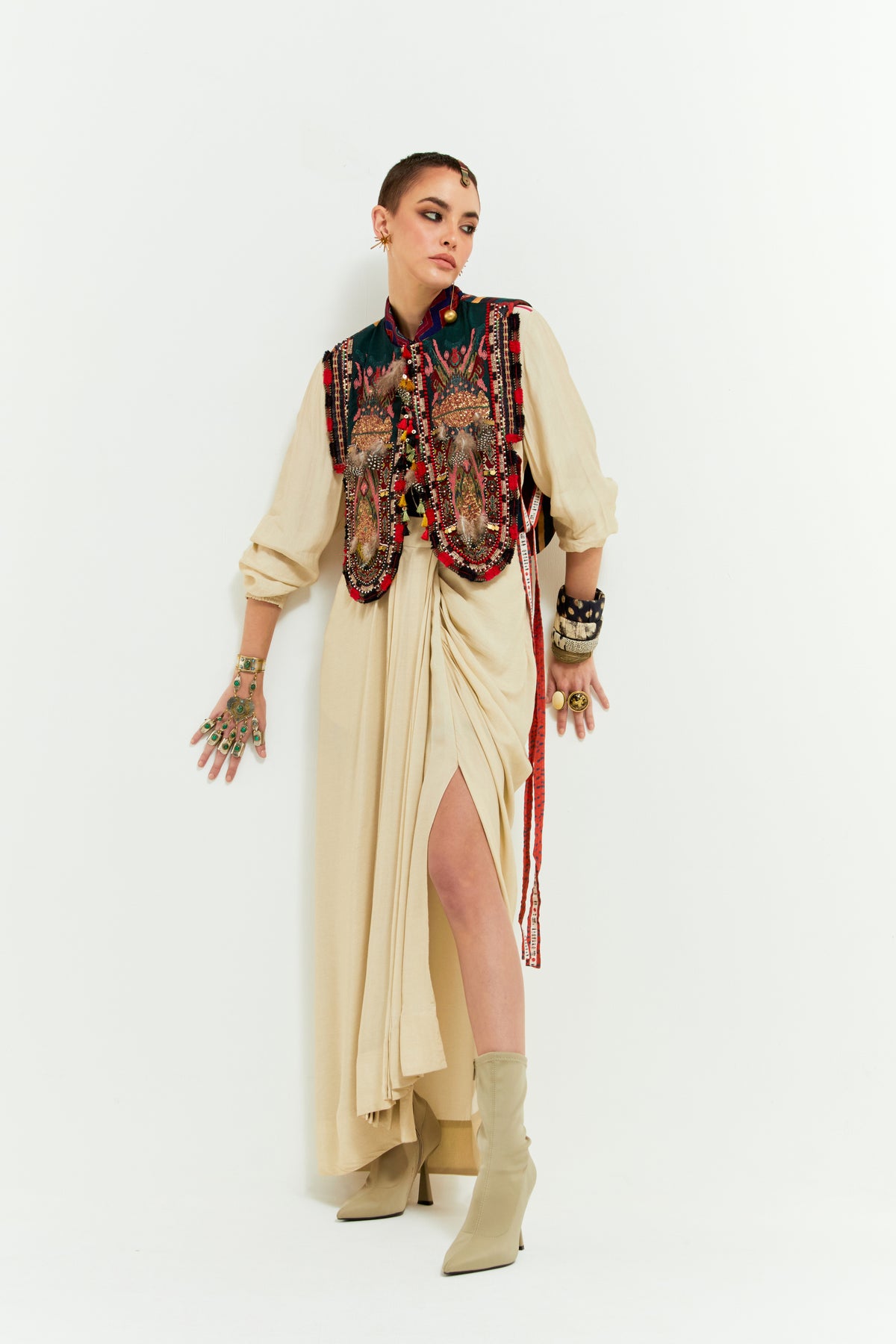 Zuri Gilet Set