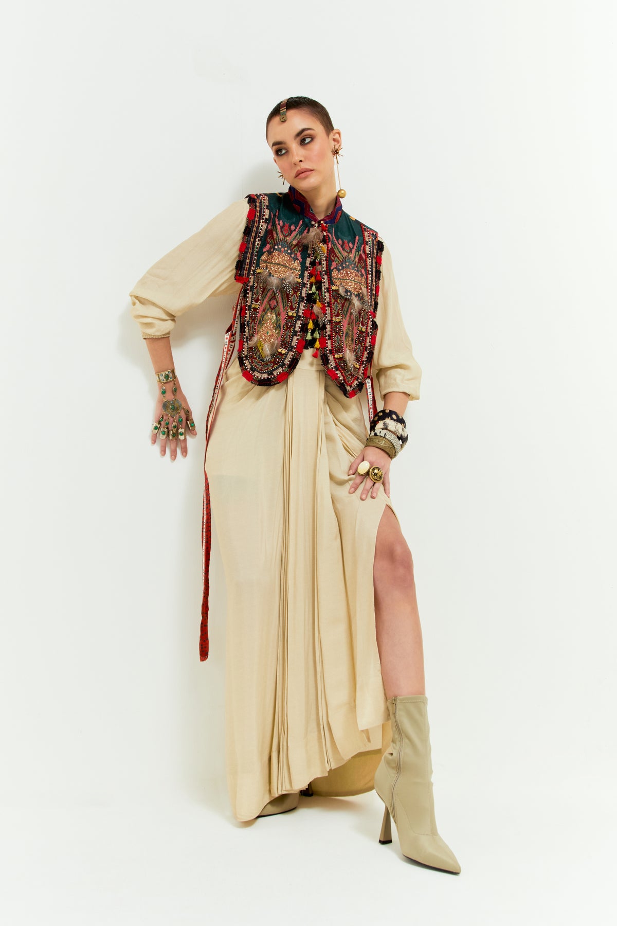 Zuri Gilet Set