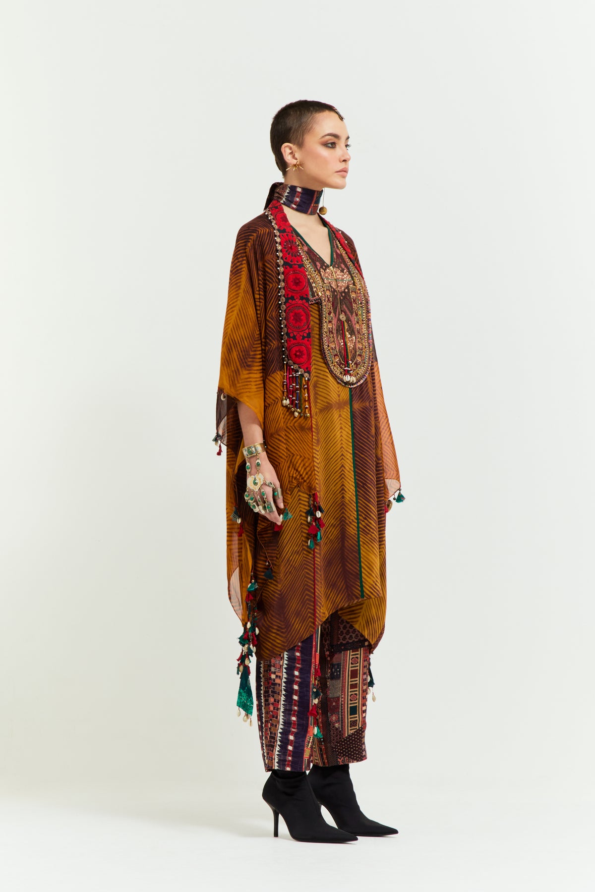 Veni Dupatta Jacket Set