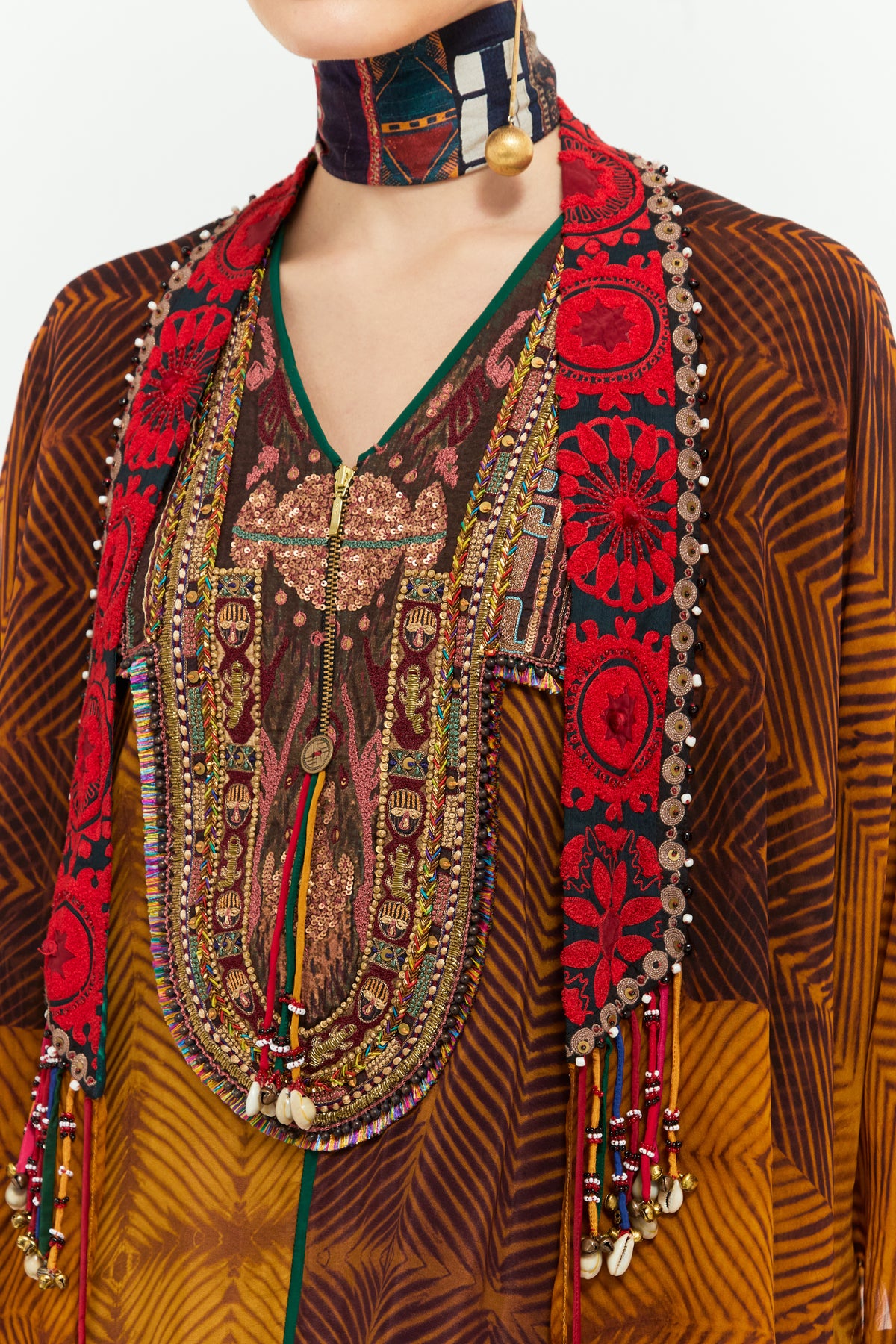 Veni Dupatta Jacket Set