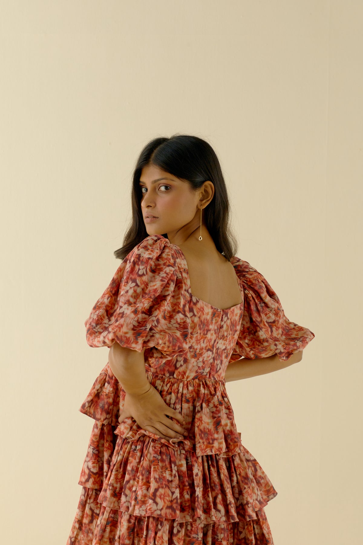 Doreen mini red dress